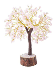 Rose Quart Crystal Wishing Tree - BrahmatellsStore