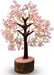 Rose Quart Crystal Wishing Tree - BrahmatellsStore