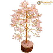 Rose Quart Crystal Wishing Tree - BrahmatellsStore