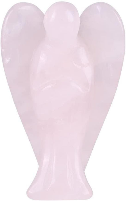 Rose Quartz Crystal Angel - BrahmatellsStore