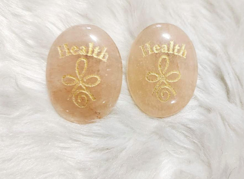 Rose Quartz Crystal with Zibu Sign | Brahmatells - BrahmatellsStore