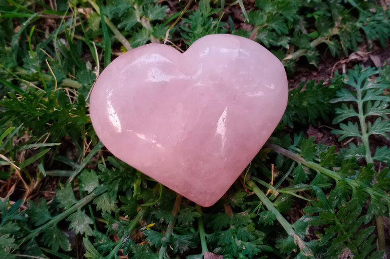 Rose Quartz Heart - BrahmatellsStore