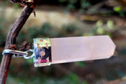 Rose Quartz Pencil Pendant - BrahmatellsStore
