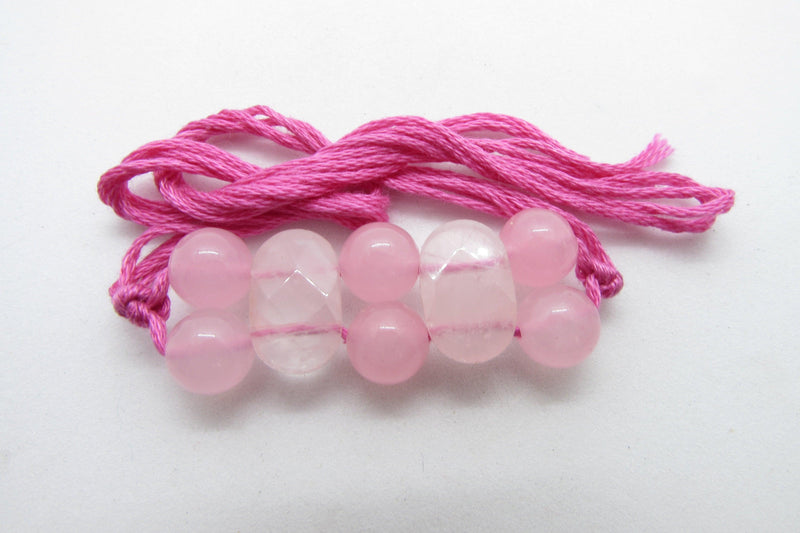 Rose Quartz Rakhi - BrahmatellsStore