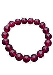 Ruby Jade Gemstone Bracelet | Style & Confidence - BrahmatellsStore