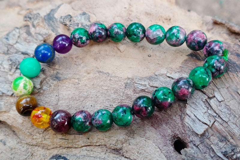 Ruby Josite bracelet - BrahmatellsStore