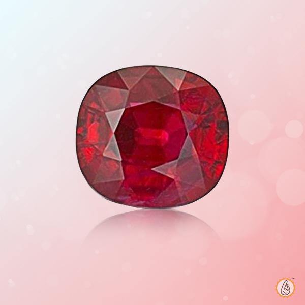 Ruby Manak currant-red-oval BTR116GSM - BrahmatellsStore