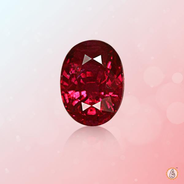 Ruby Manak dark-crimson BTR109GSM - BrahmatellsStore