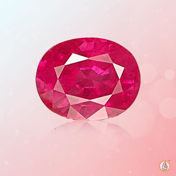 Ruby Manak light-oval BTR104GSM - BrahmatellsStore