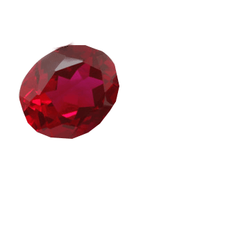 Ruby Manak ovale-wine-red BTR128GSM - BrahmatellsStore