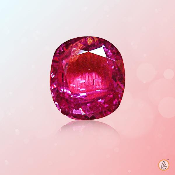 Ruby Manak radiant-crimson-red BTR118GSM - BrahmatellsStore