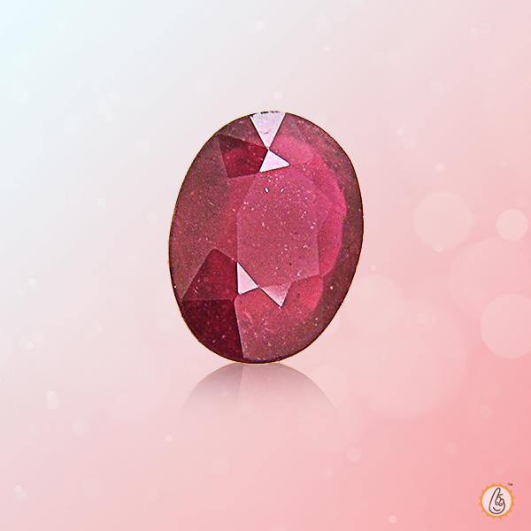 Ruby Manak rose-oval BTR121GSM - BrahmatellsStore