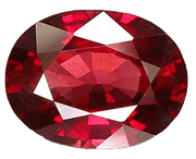 Ruby Manak soft-oval BTR103GSM - BrahmatellsStore