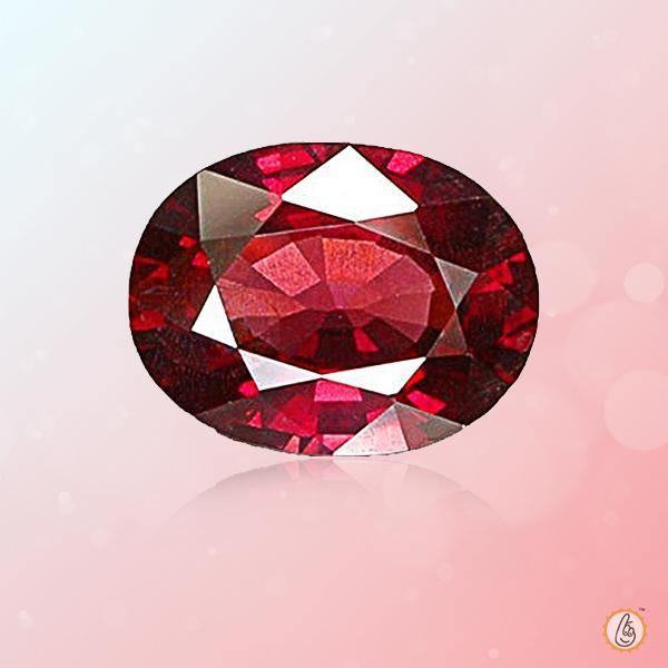 Ruby Manak soft-oval BTR103GSM - BrahmatellsStore