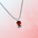 Ruby Manak Velvet-Red Oval Pendant - Radiate Success | Brahmatells - BrahmatellsStore