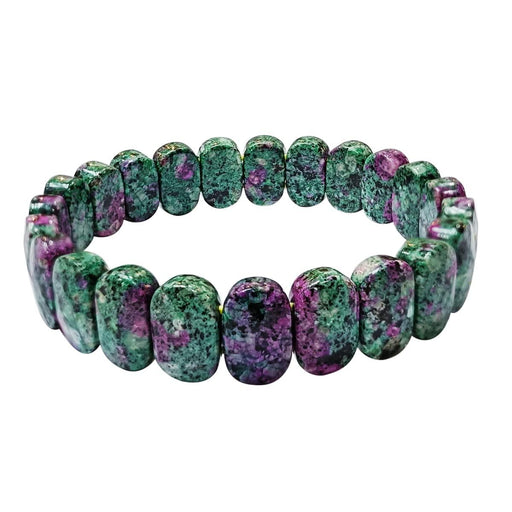 Ruby Zoisite Healing Crystal Bracelet - Brahmatells - BrahmatellsStore