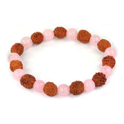 Rudraksha & Crystal Healing Bracelet | Brahmatells - BrahmatellsStore