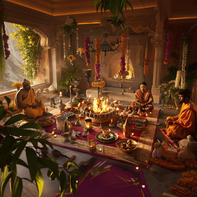 Rudram Chamakam Yagna - Divine Blessings and Prosperity - BrahmatellsStore