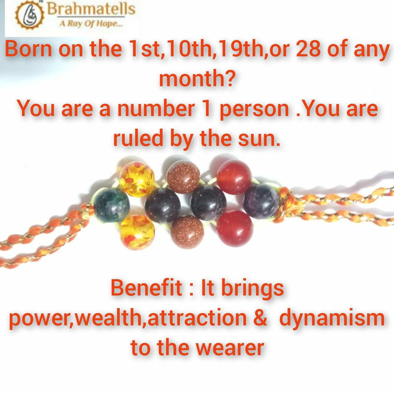 Ruling Number 1 Numerology Band - BrahmatellsStore