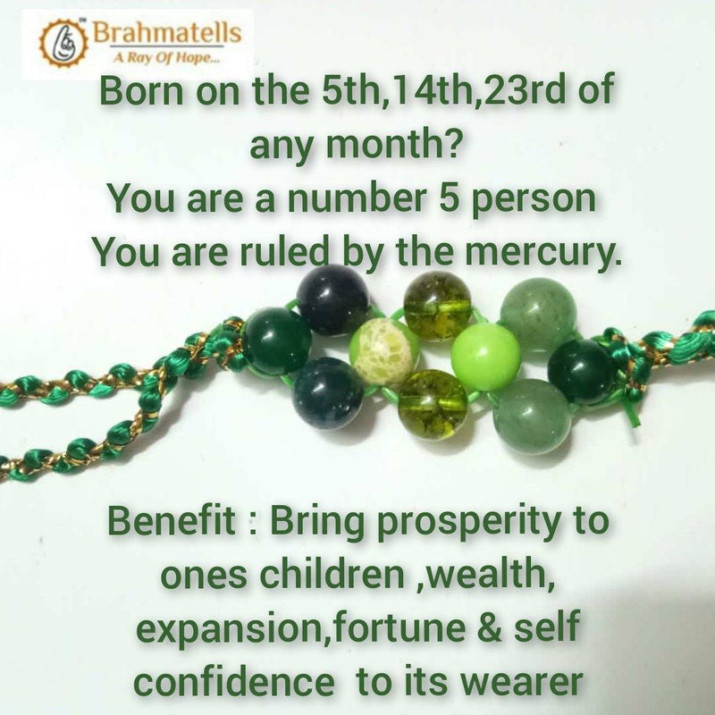 Ruling Number 5 Numerology Band - BrahmatellsStore