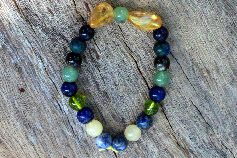 Sagittarius Zodiac Citrine Bracelet - Adventure & Optimism - Brahmatells - BrahmatellsStore