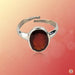 Saturn's Essence Hessonite Gomed Dark-Tan Ring | Brahmatells Astro Collection - BrahmatellsStore