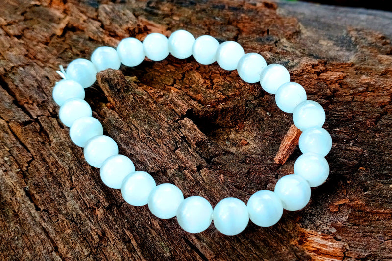 Selenite Bracelet for Spiritual Clarity | Brahmatells - BrahmatellsStore