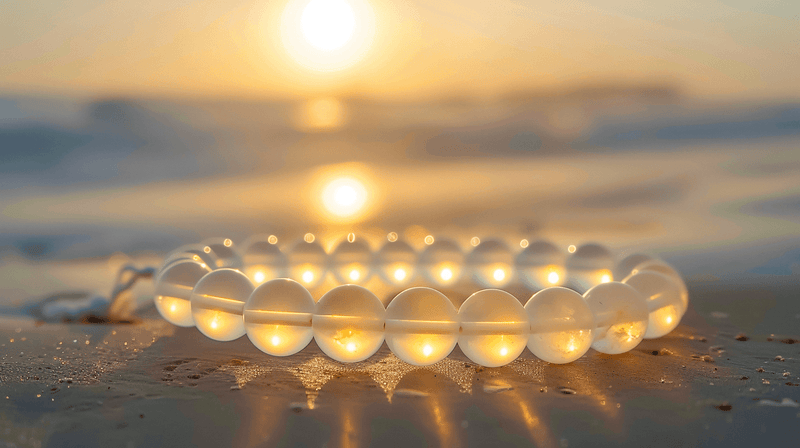Selenite Bracelet for Spiritual Clarity | Brahmatells - BrahmatellsStore