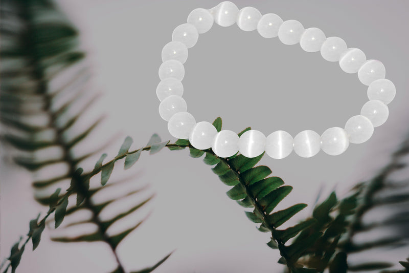 Selenite Bracelet for Spiritual Clarity | Brahmatells - BrahmatellsStore