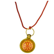 Shri Baglamukhi Astadhatu Brass Yantra Locket for Pooja, Health, Wealth, Prosperity and Success - BrahmatellsStore