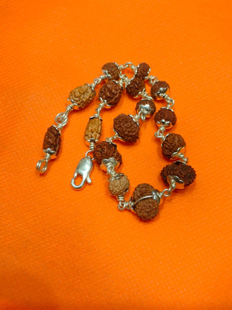 Siddha 1-14 Mukhi Java Rudraksha Bracelet - Ultimate Spiritual Accessory | Brahmatells - BrahmatellsStore
