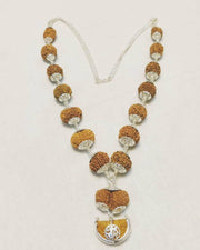 Siddha Mala with 1-14 Mukhi, Ganesh & Gaurishankar Rudraksha - Unique Vedic Accessory | Brahmatells - BrahmatellsStore