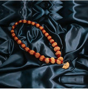 Siddha Mala with Collector Nepal Rudraksha Beads - Unique Spiritual Accessory | Brahmatells - BrahmatellsStore