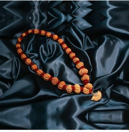 Siddha Mala with Collector Nepal Rudraksha Beads - Unique Spiritual Accessory | Brahmatells - BrahmatellsStore