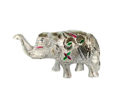 Silver Elephant Statue for Protection & Spiritual Growth | Brahmatells - BrahmatellsStore