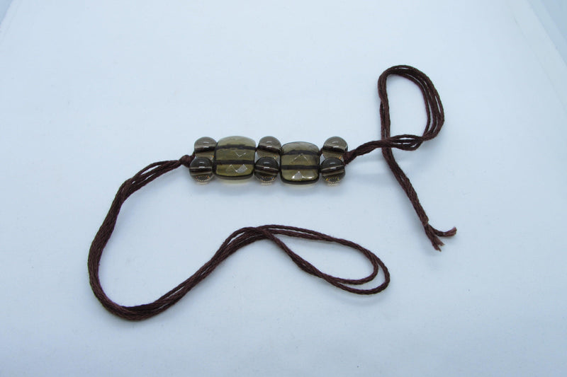 Smoky Quartz Rakhi - BrahmatellsStore