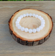 Snow Quartz Bracelet: Serenity and Balance | Brahmatells - BrahmatellsStore