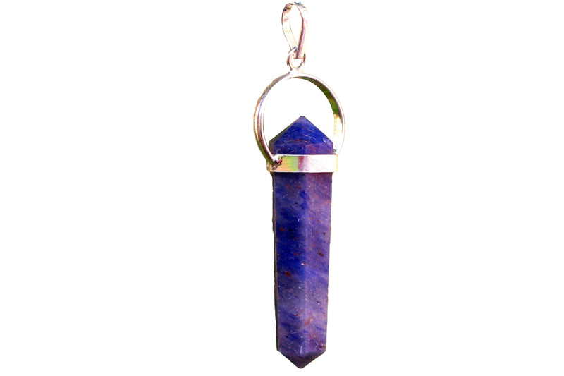 Sodalite Double Side Pendant - BrahmatellsStore