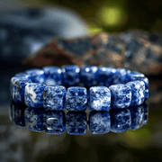 Sodalite Rectangle Bracelet: Embrace Clarity & Calm | Brahmatells - BrahmatellsStore