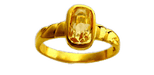 Soft-Square Yellow Sapphire Ring - Jupiter's Blessing | Brahmatells - BrahmatellsStore
