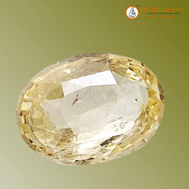 Sri Lanka Ceylon Premium Yellow Sapphire 'Pukhraj' | Brahmatells - BrahmatellsStore