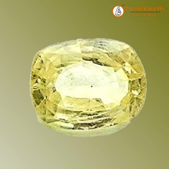 Sri Lanka Ceylon Premium Yellow Sapphire 'Pukhraj' | Brahmatells - BrahmatellsStore