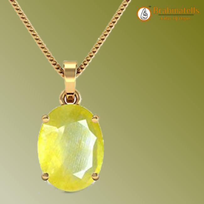 Sri Lanka Ceylon Yellow Sapphire 'Pukhraj' - Jupiter's Blessing | Brahmatells - BrahmatellsStore