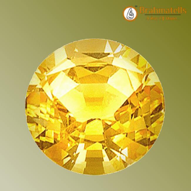 Sri Lanka Yellow Sapphire 'Pukhraj' - Jupiter's Gem | Brahmatells - BrahmatellsStore