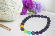 Sunstone bracelet with 7 Chakra - BrahmatellsStore