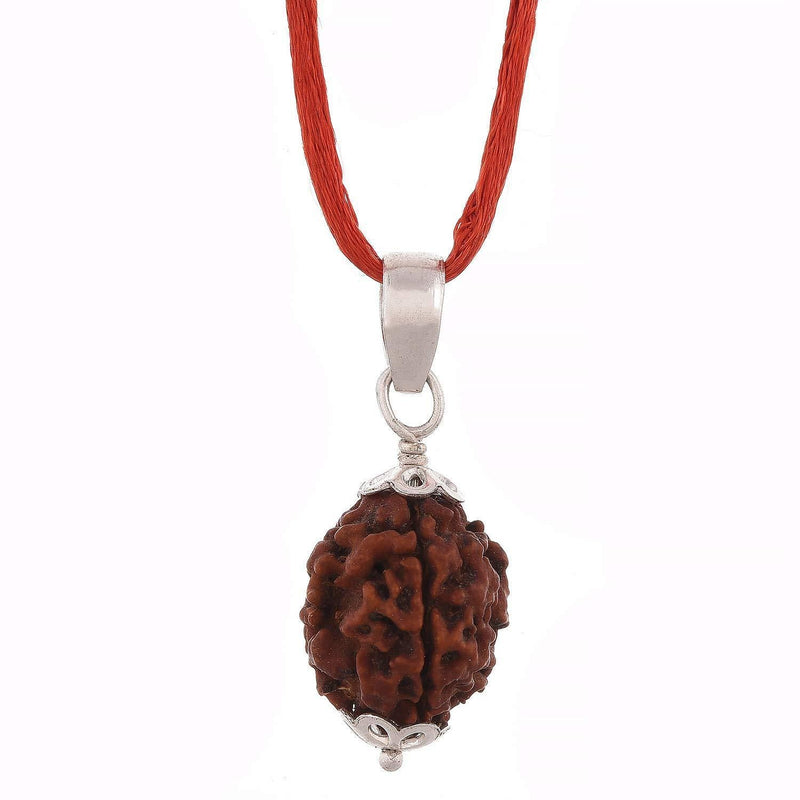 Three Mukhi Rudraksha Pendant - Unleash Lord Agni's Energy | Brahmatells - BrahmatellsStore