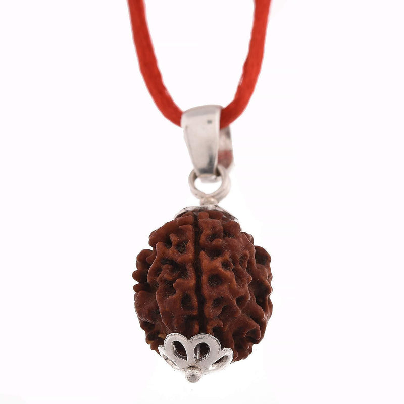 Three Mukhi Rudraksha Pendant - Unleash Lord Agni's Energy | Brahmatells - BrahmatellsStore