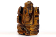 Tiger Eye Ganesha Idol for Prosperity & Protection | Brahmatells - BrahmatellsStore