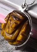 Tiger Eye Ganesha Pendant for Empowerment | Brahmatells - BrahmatellsStore