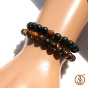 Tiger Eye Matte Bracelet for Balance & Creativity | Brahmatells - BrahmatellsStore